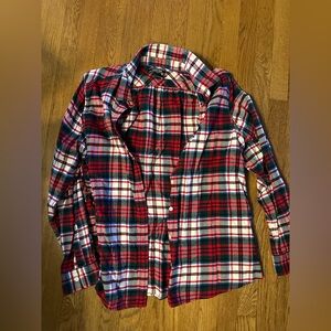 Lands end button down